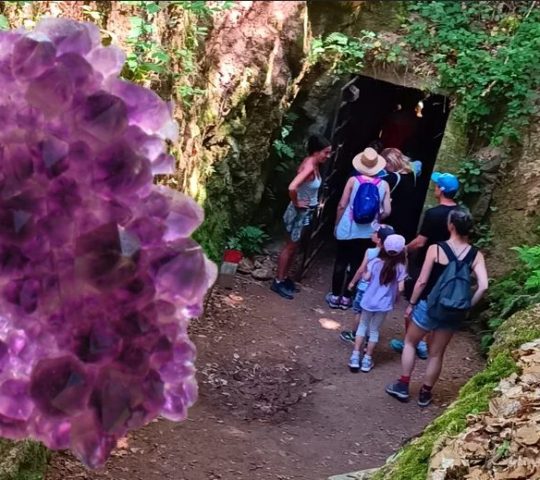 Améthystes d’Auvergne – Mines de Pégut Améthystes d’Auvergne – Mines de Pégut